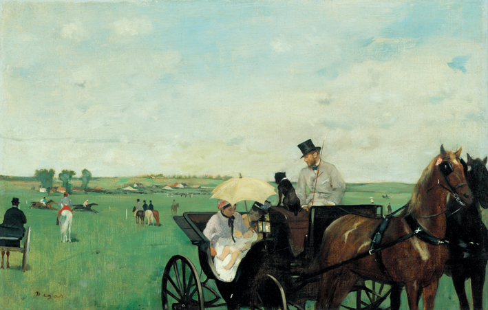 埃德加·德加 Edgar Degas—— 去外省赛马场1869